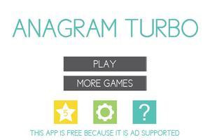 Anagram Turbo - Twist Text постер