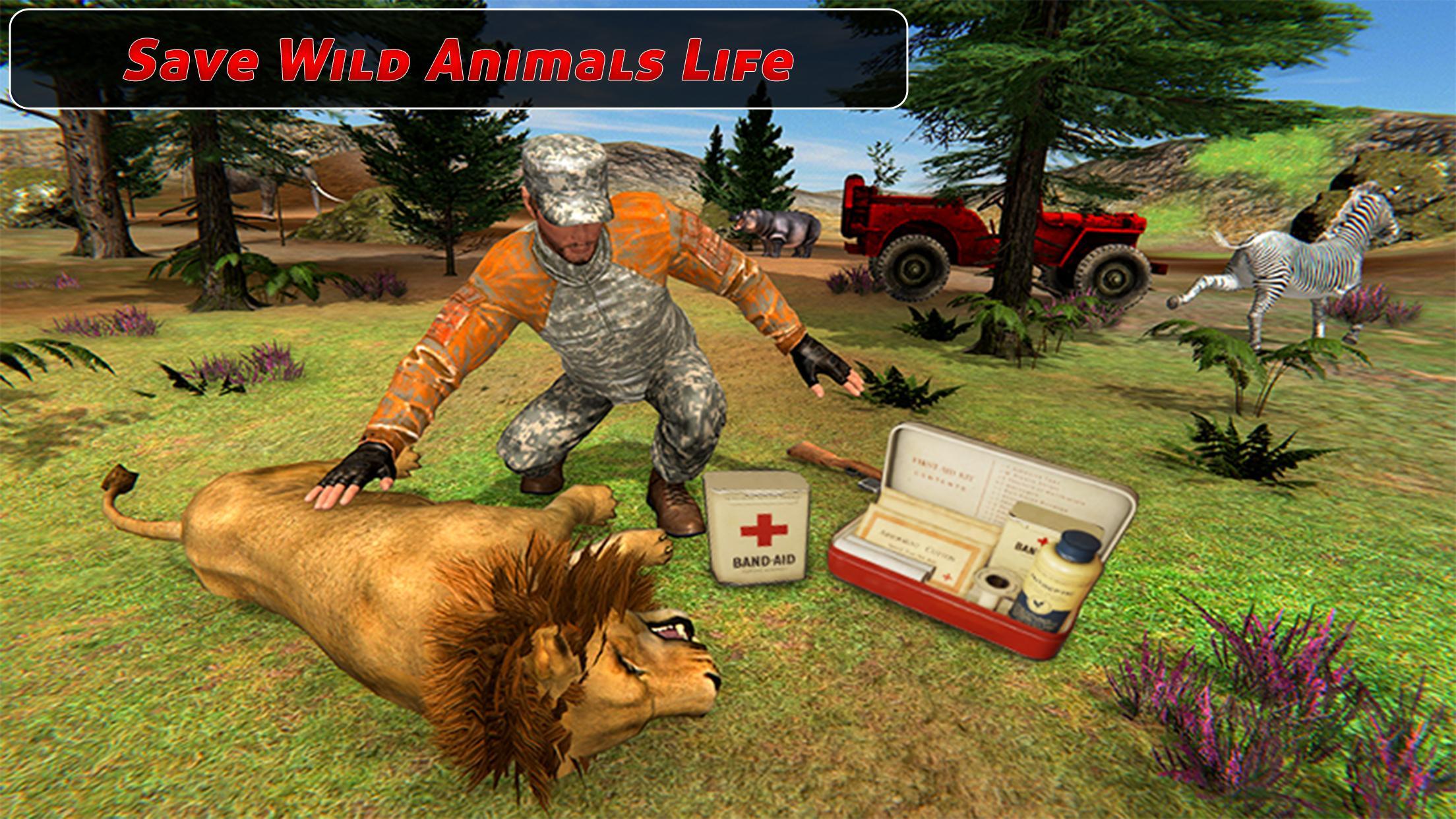 Animal Jungle Rescue Simulator 3d Shooting Games For Android Apk Download - roblox elephant 3d warehouse