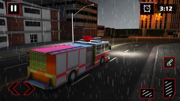 消防車都市救助：消防車トラックゲーム スクリーンショット 3