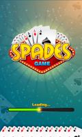 Spades Card Game plakat