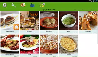 Baixar Spaghetti recipes APK