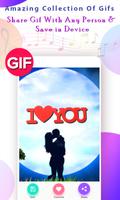 Romantic Love Gif captura de pantalla 3