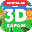 ”Animal AR 3D Safari Flash Card