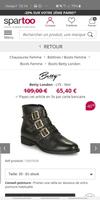 Chaussures & Shopping Spartoo capture d'écran 3