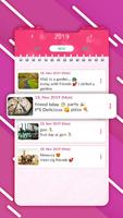 Secret Diary - Diary with Lock تصوير الشاشة 3