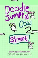 Doodle Jumping Cow 2-poster