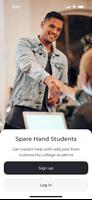 Spare Hand Students: Services poster