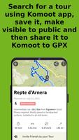 Komoot to GPX PRO captura de pantalla 1