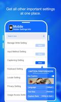 Mobile Hidden Settings Info ภาพหน้าจอ 3