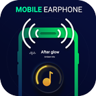 Mobile Ear Speaker Earphone ikon