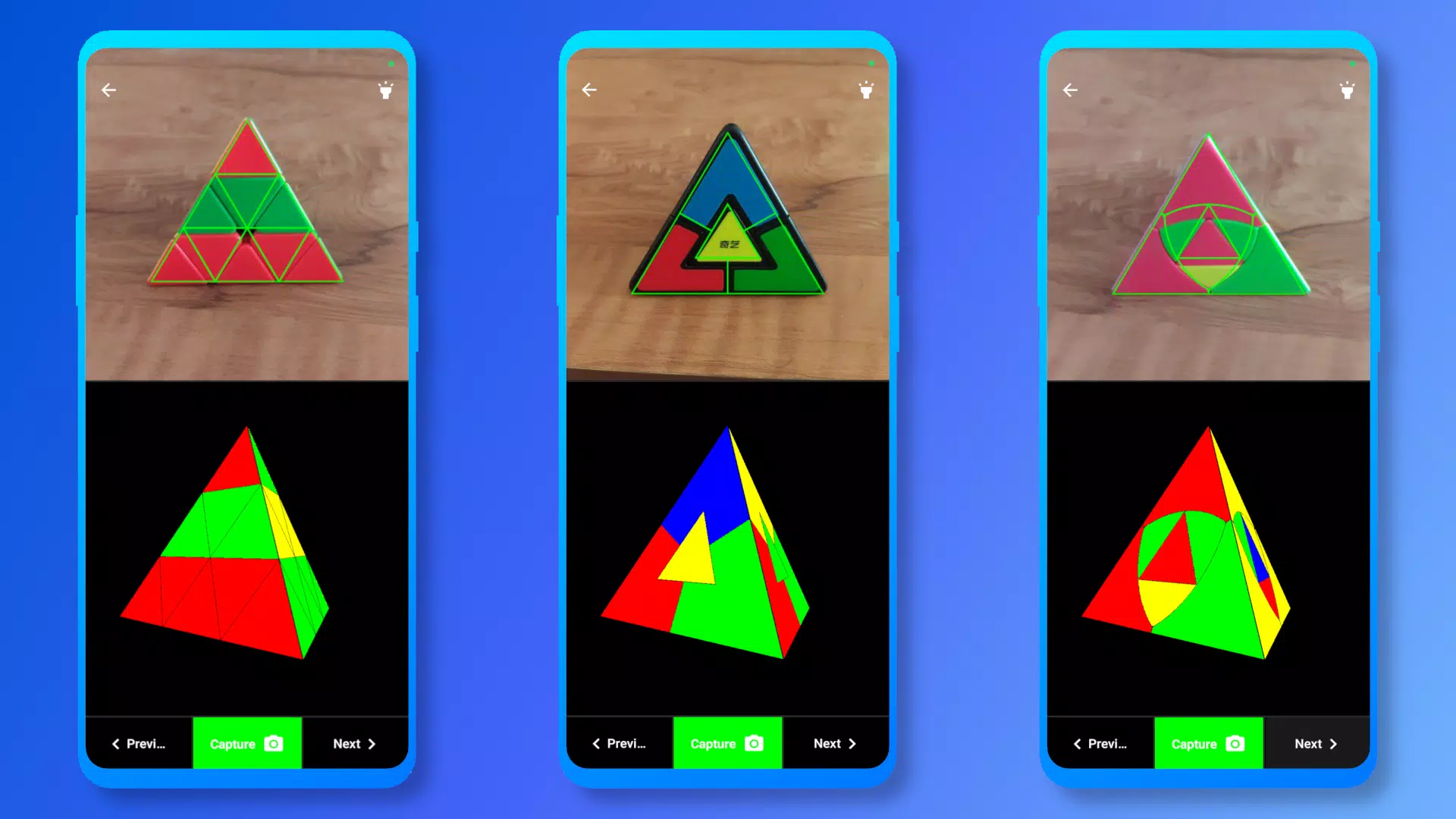 Cube Solver: Camera & 3D