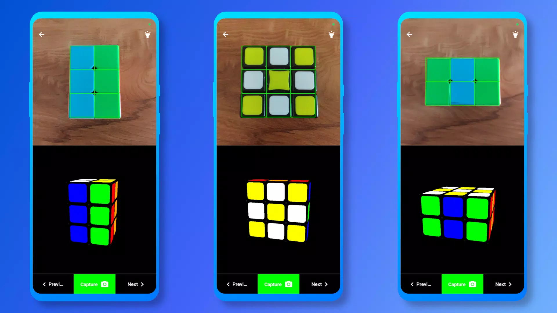 Cube Solver: Camera & 3D