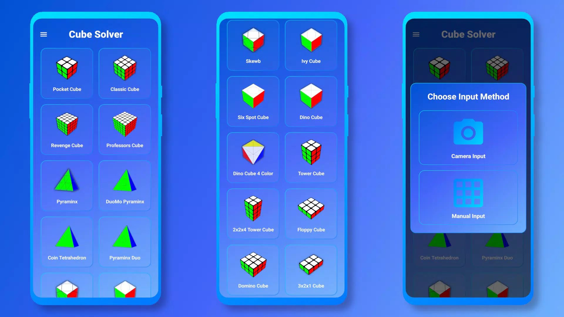 Cube Solver: Camera & 3D