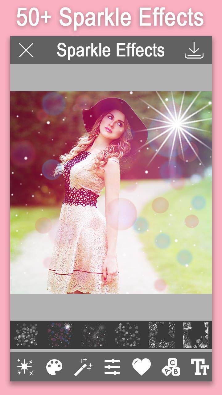 Descarga de APK de Sparkle Photo Effects Glitter Pictures Editor para