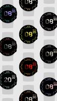 Honeycomb Digital Watch Face скриншот 3