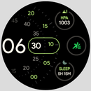 Pixel's Half Concentric Face APK