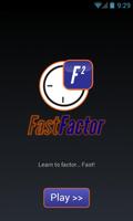 Fast Factor FREE -- Math Game Poster
