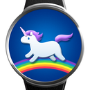 Unicorn Wear - an animated watch face for Wear OS APK