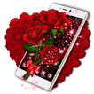 ”Sparkle Red Rose Theme
