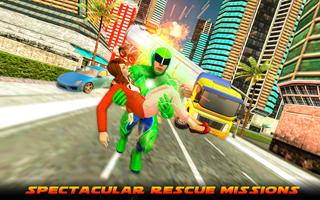 Super  Fast Light Speed Hero: City Rescue Missions screenshot 1