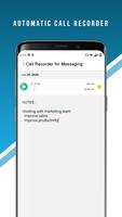 Call Recorder for messaging تصوير الشاشة 1