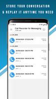 Call Recorder for messaging captura de pantalla 2