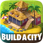 Town Building Games: Tropic Ci иконка