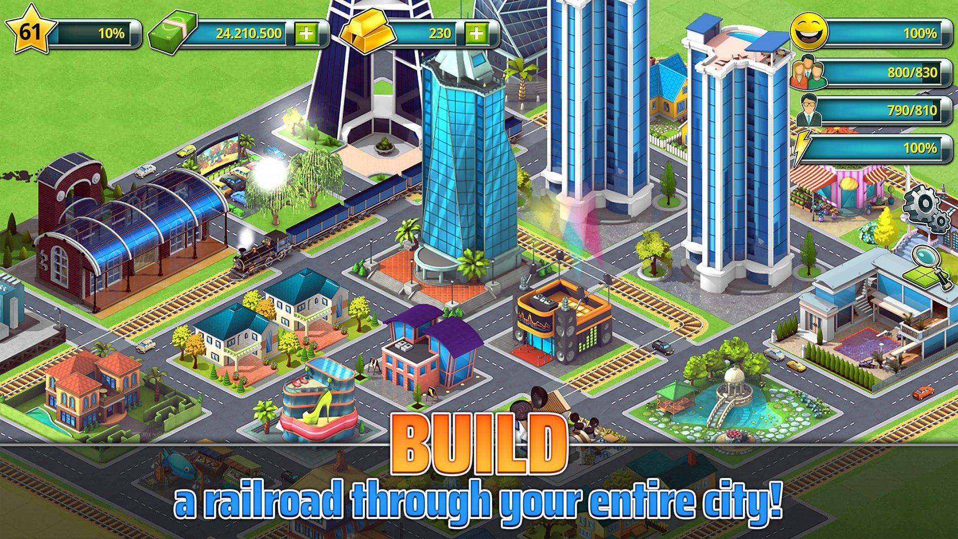 Town Building Games Tropic City Construction Game For Android