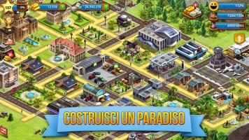 1 Schermata Tropic Paradise Sim: Town Buil