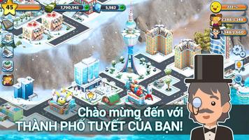 Snow Town - Ice Village City ảnh chụp màn hình 1