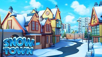 Snow Town - Ice Village City الملصق