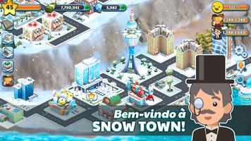 Snow Town - Ice Village City imagem de tela 1