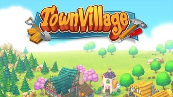 Town Village Plakat