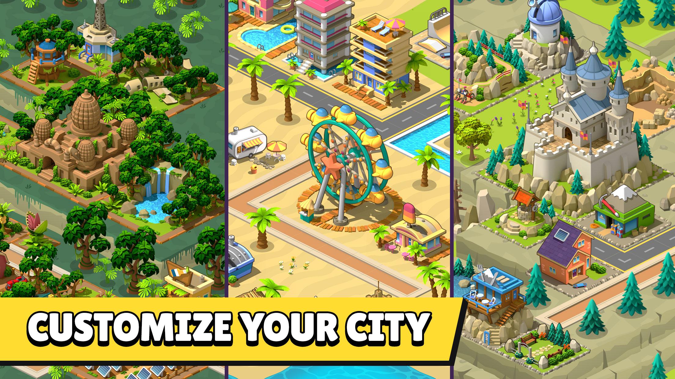 Взломанная игра village. Игра Village City. Village City: Island SIM. Empire City Построй империю. Игры похожие на Triple Town.