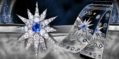 Sparkling diamond theme screenshot 3