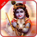 Lord Krishna Live Wallpaper icône