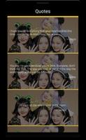 Blackpink Quotes Widgets capture d'écran 3