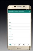 German to Finnish offline Dictionary पोस्टर