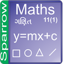 Gujarati 11th Maths Semester 1 APK