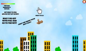 Sparrow go out from nest screenshot 1