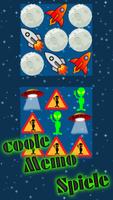 Kinderspiele für 4 jährige: Raketen und Ufos Plakat