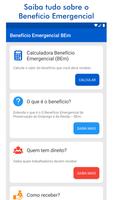 Benefício Emergencial - Calculadora e Informações постер