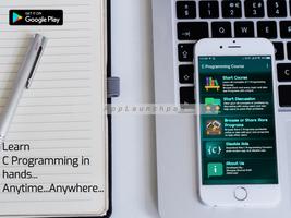 C Programming - learn to code Cartaz