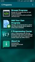 C Programs - Contribute, Learn, Write, Share Code Plakat