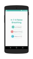 4-7-8 Relax Breathing plakat