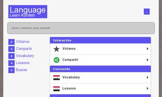 Apprendre la langue kurde capture d'écran 1