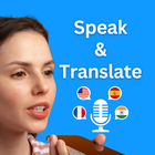 Parler et traduire des langues icône