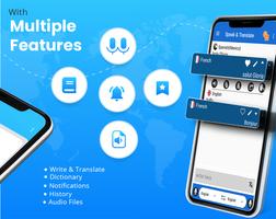 Speak and Translate - All languages Voice Typing capture d'écran 1