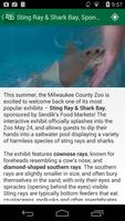 برنامه‌نما Milwaukee County Zoo عکس از صفحه