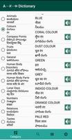 Dictionary English Hindi Telug โปสเตอร์
